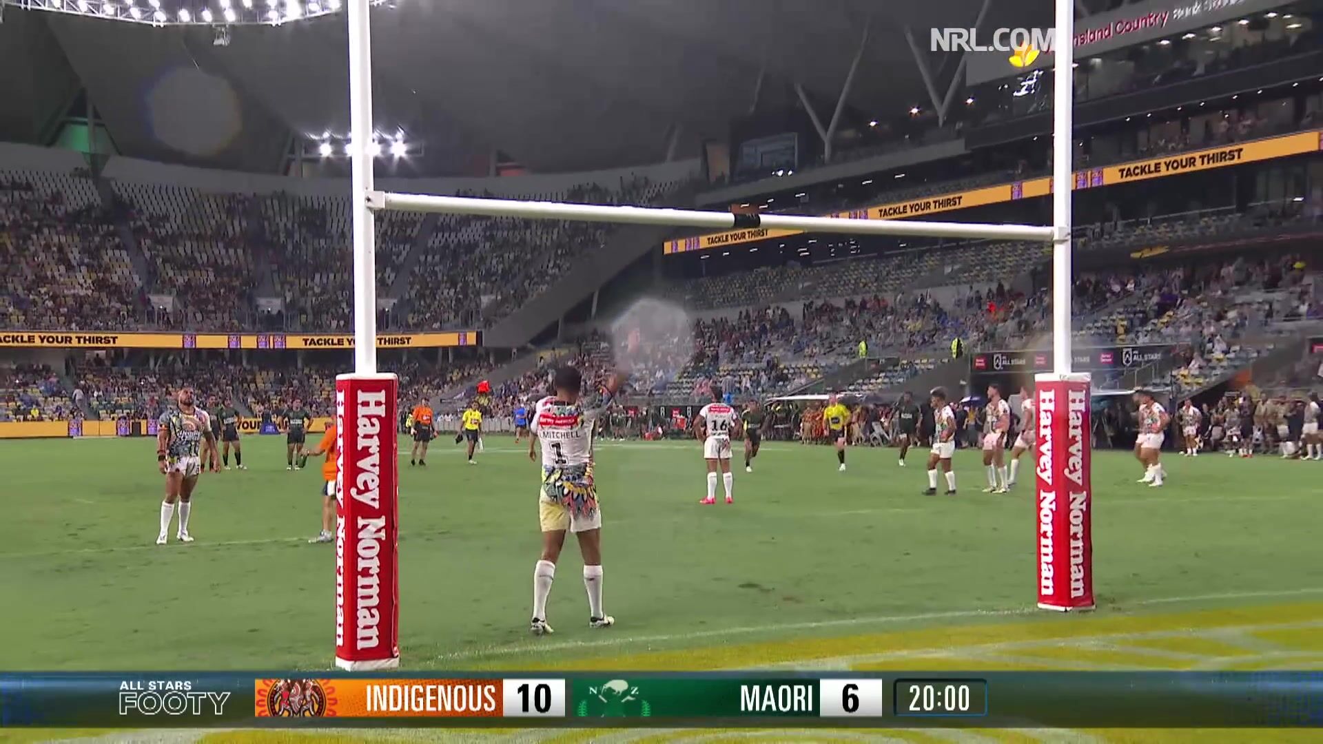 Indigenous All Stars vs. Maori 2024 Harvey Norman All Stars Rugby Highlights