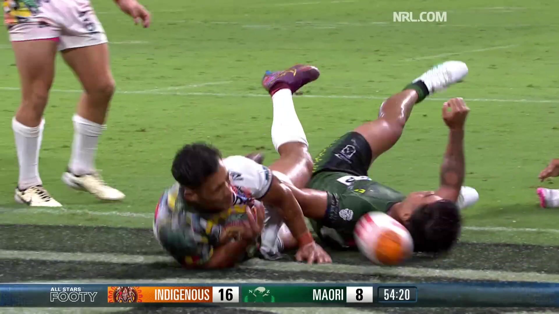 Indigenous All Stars vs. Maori | 2024 Harvey Norman All Stars Rugby ...