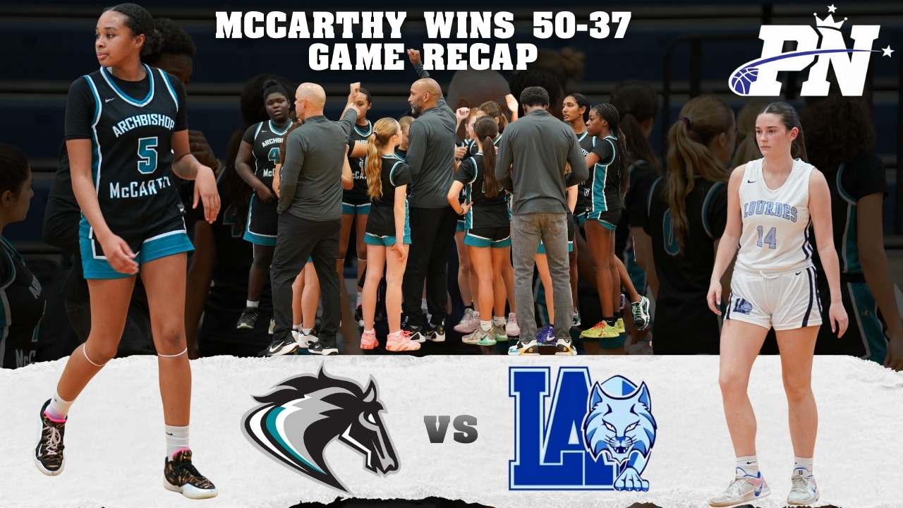 Archbishop McCarthy Defeats Lourdes Academy 50-37 in Miami Showdown