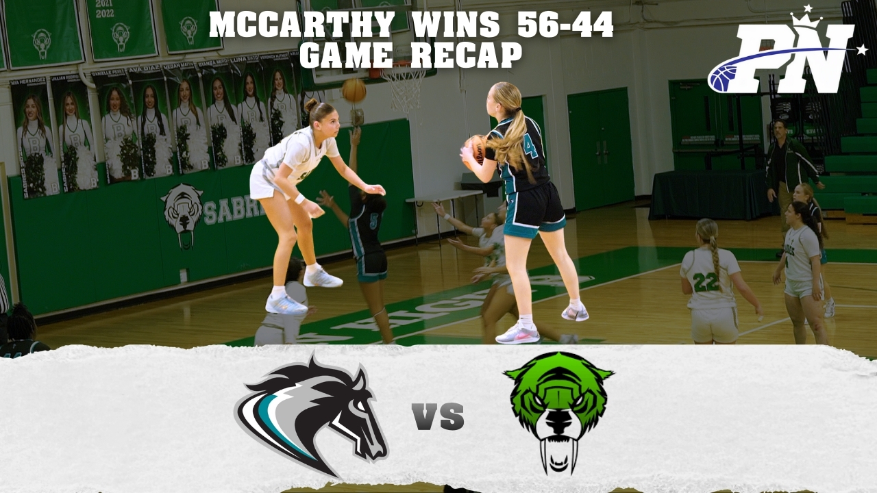 Archbishop McCarthy Girls Defeat St. Brendan 56-44 in January Matchup