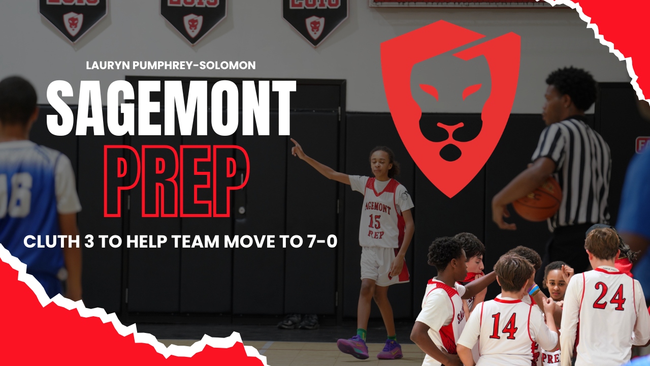 Lauryn Hits Clutch Three as Sagemont Prep Moves to 7-0 | Lions Win 48-34