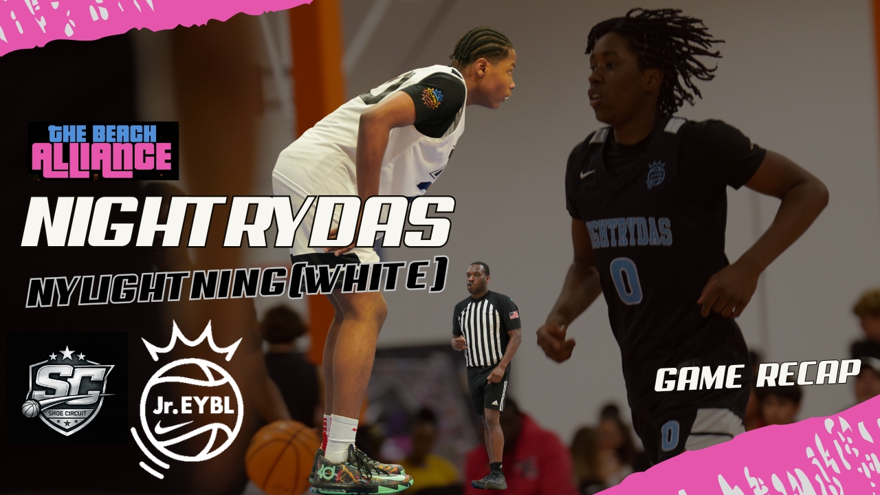 Night Rydas DOMINATE NY Lightning (White) 😳 | 14U Jr EYBL Mercy Rule WIN