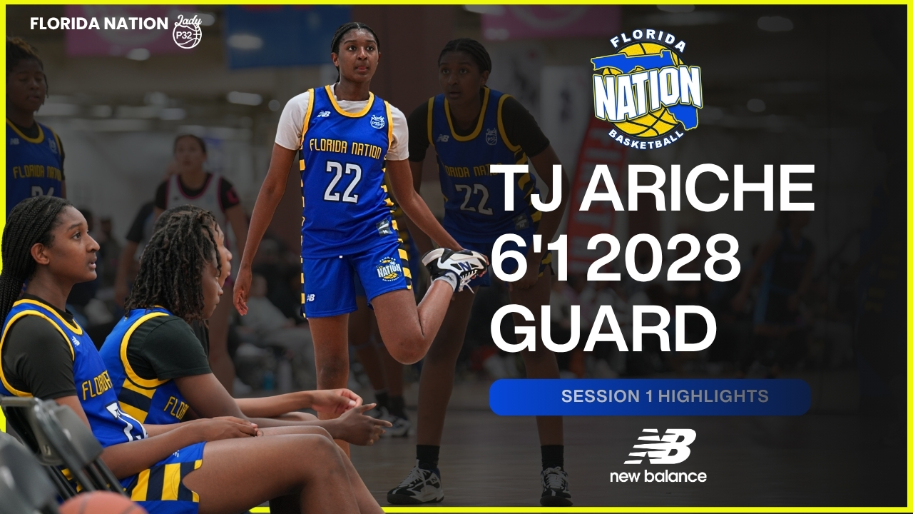 TJ Ariche is the FULL PACKAGE 🔥 6’1 2028 Elite Two-Way Prospect