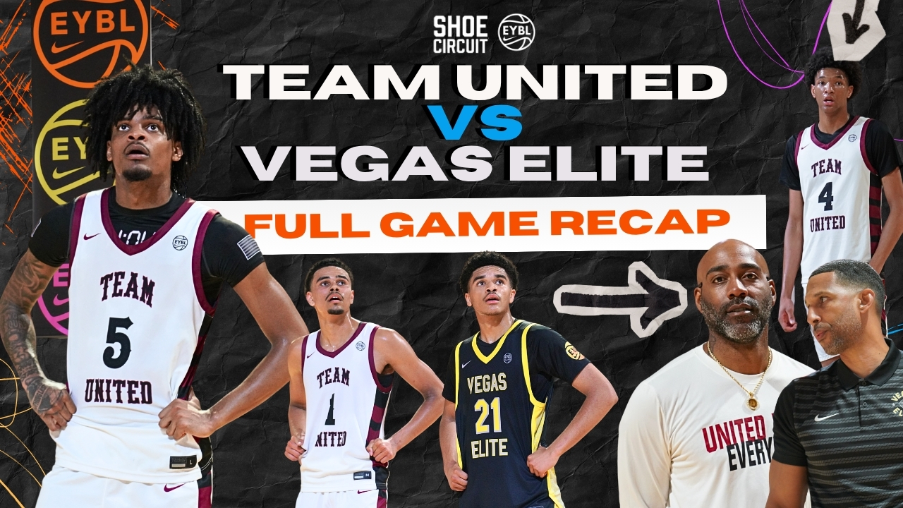 Team United vs Vegas Elite | Markus Kerr II Drops 29 in Statement Win vs Vegas Elite | EYBL Session 1 ATL 🔥