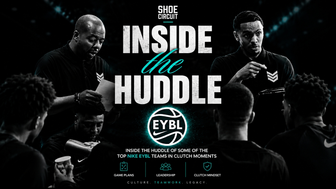 INSIDE THE HUDDLE 👀 | Top Nike EYBL Coaches & Clutch Timeout Moments | Shoe Circuit