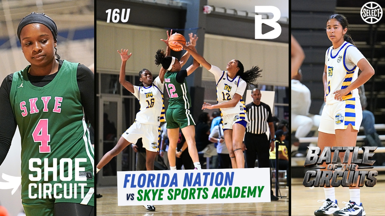Florida Nation Battles Skye Sports Academy in Competitive 16U Showdown at Select Events 🔥🏀