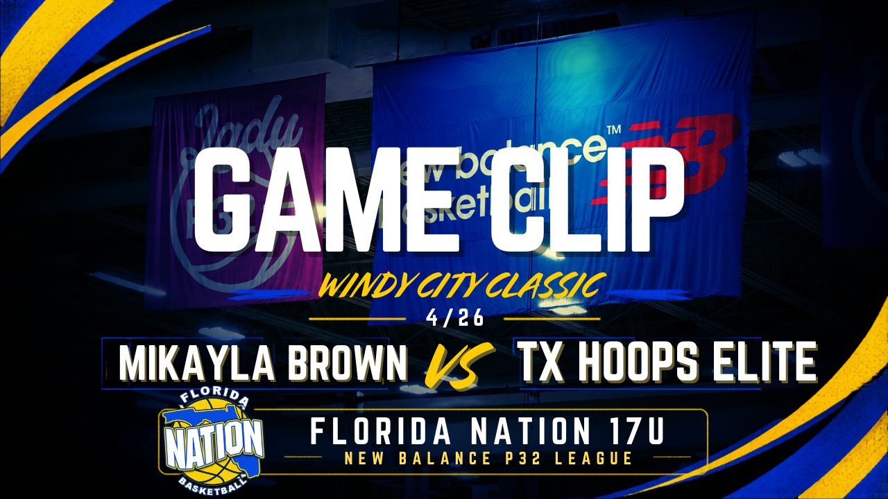 Mikayla Brown 3FGM, ASSIST vs TX Hoops Elite