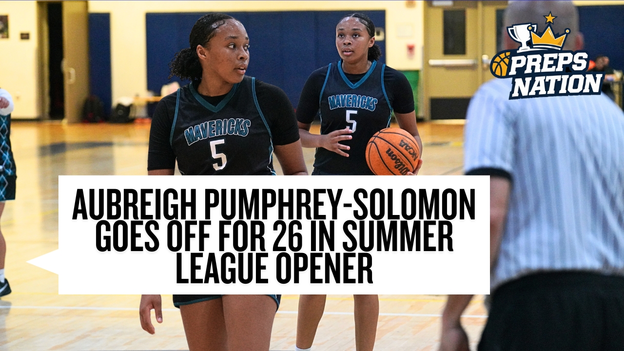 2029 Aubreigh Pumphrey Solomon Drops 26 in Summer League Opener, Looks Ready for Breakout Sophomore Season