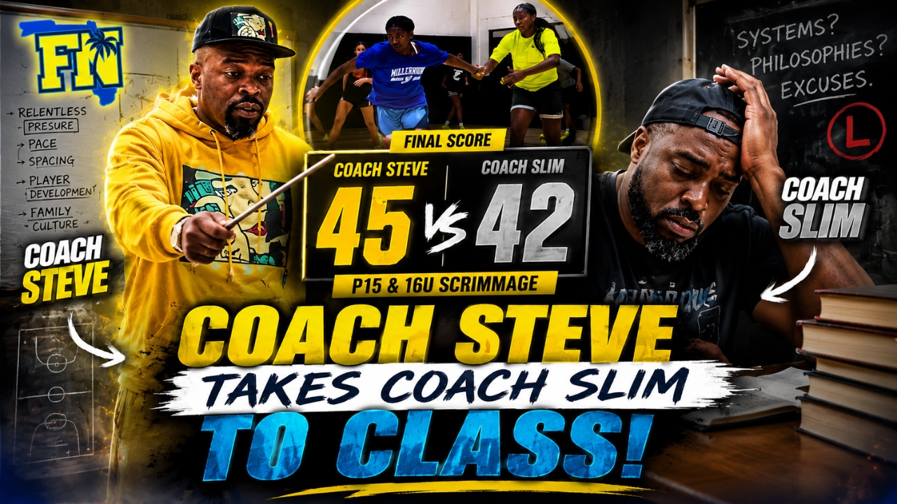 Trash Talk Settled: Coach Steve Defeats Coach Slim in Florida Nation Intersquad Showdown