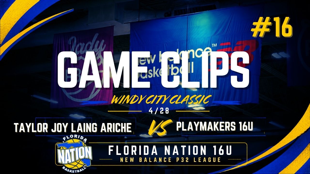 Taylor Joy Laing-Ariche vs playmakers team Clark 16u