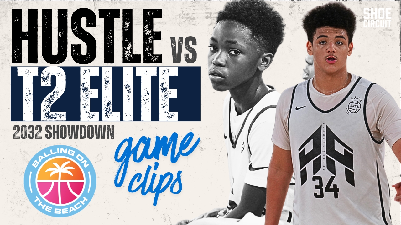 T2 Elite Pulls Away Late to Defeat House of Hustle JR EYBL (NC) 69-56 | Balling on the Beach Showdown