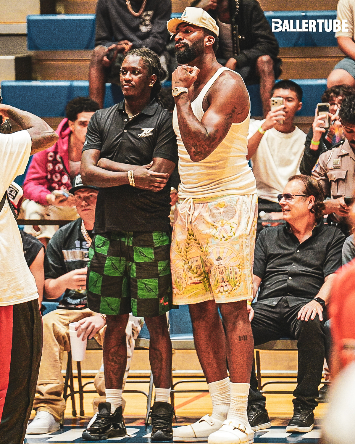 Young Thug Hosts Never Panic Sports First Annual Celebrity All-Star Basketball Game at Florida Memorial