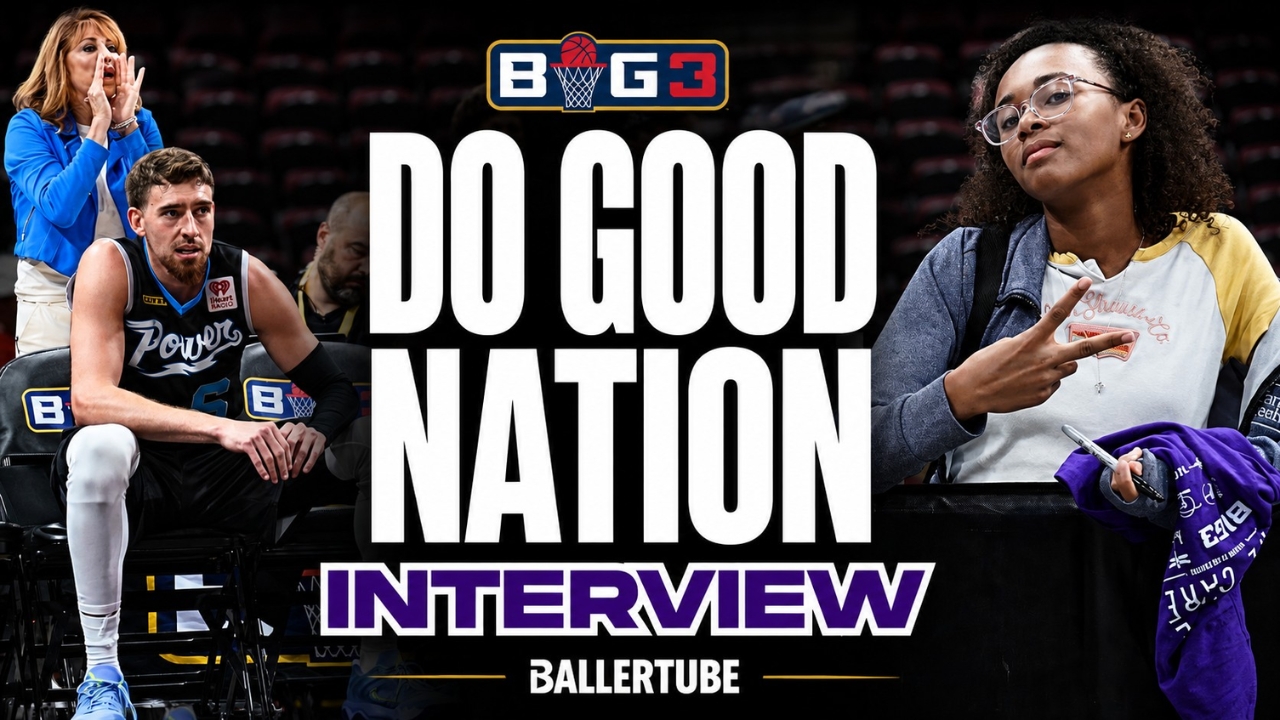 TJ Cline on Do Good Nation | Lauryn Pumphrey-Solomon Interviews BIG3 Star in Miami