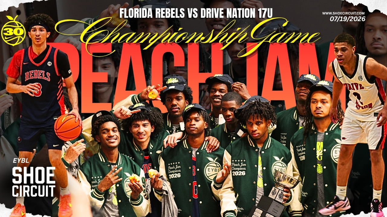 2026 Nike EYBL Peach Jam 17U Championship | Florida Rebels vs. Drive Nation | FULL GAME