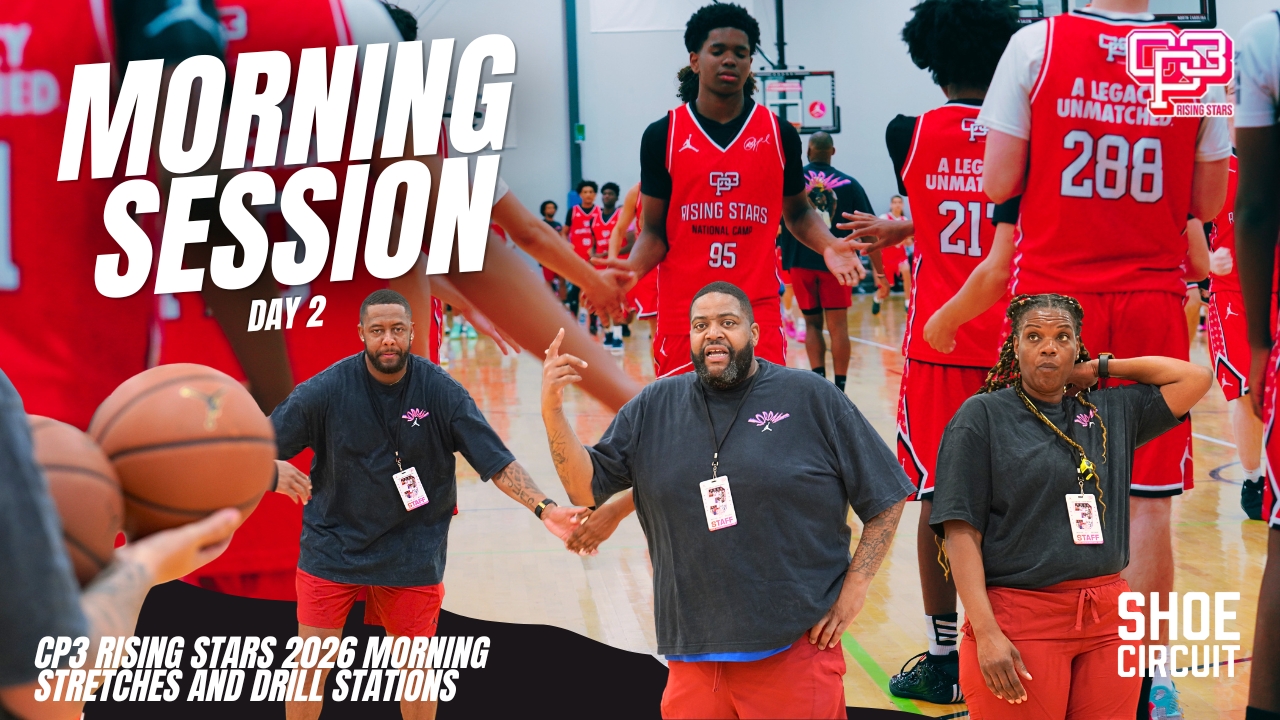 Chris Paul CP3 Rising Stars Morning Workout | Stretching, Drills & Skill Stations