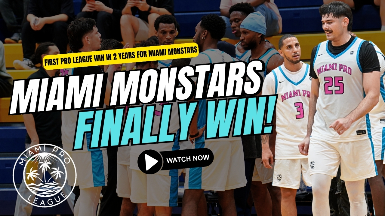 Miami Monstars Snap Two-Year Drought! Malachi Hazelton & Josmel Martinez Lead the Breakthrough Win