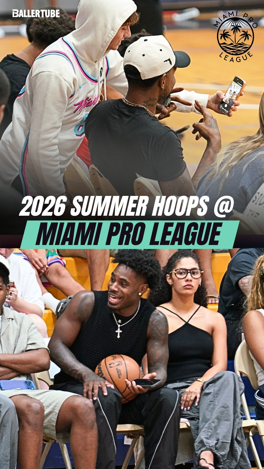 MIAMI PRO LEAGUE IS MORE THAN BASKETBALL | DAVION MITCHELL & UDONIS HASLEM SHOW LOVE