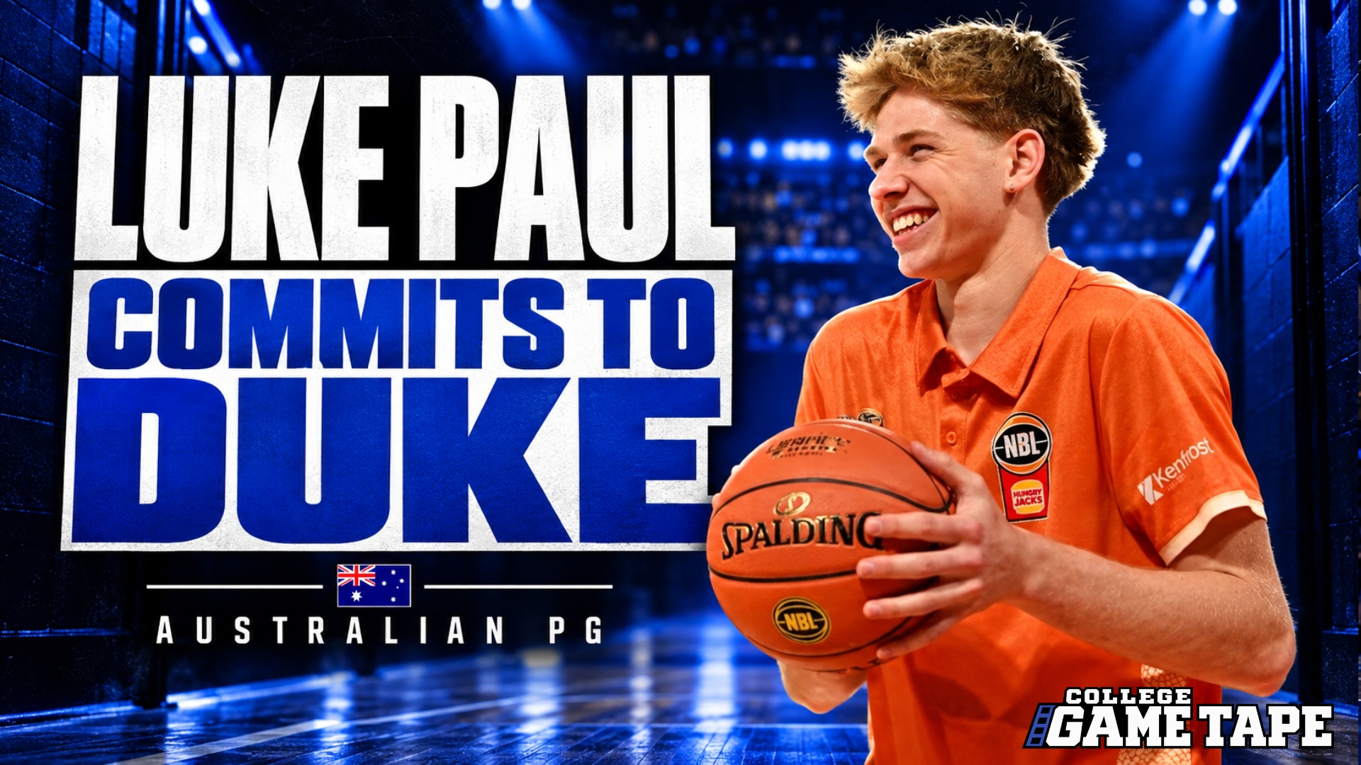 Elite Australian Point Guard Luke Paul Commits to Duke Basketball