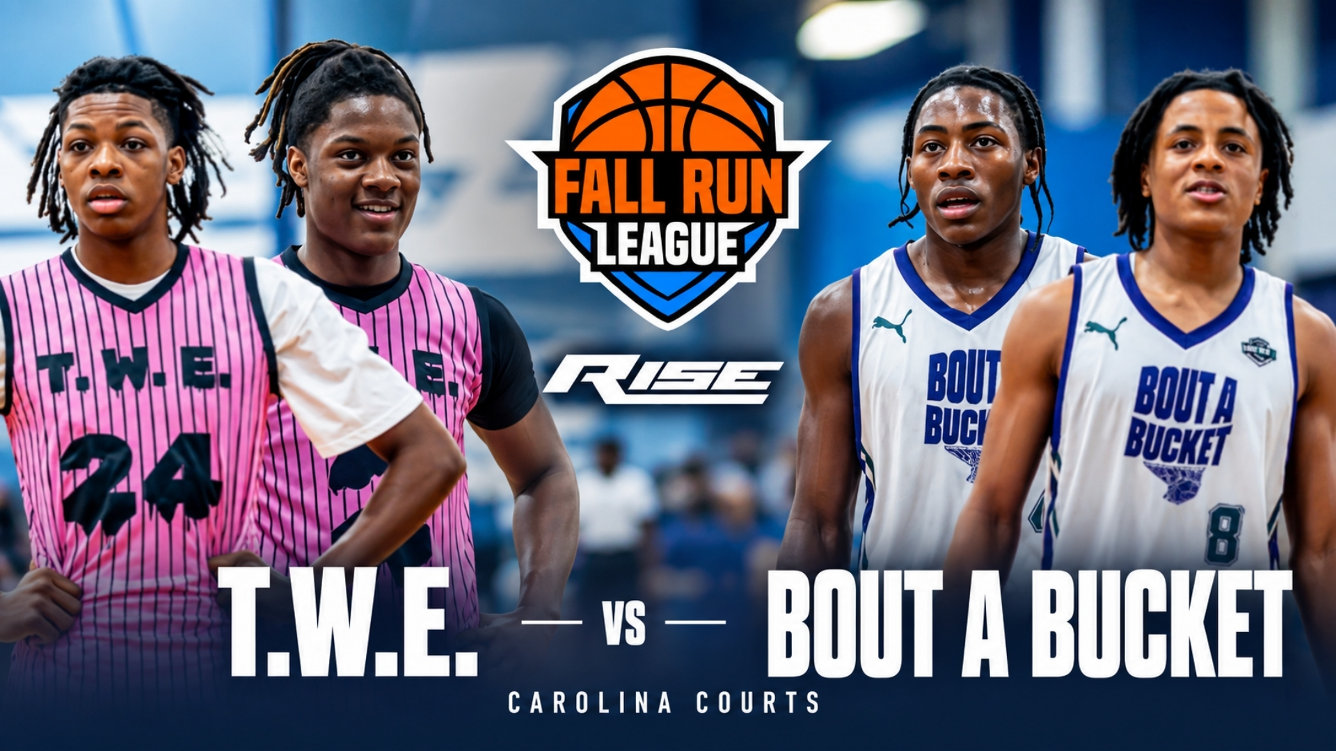 Bout A Bucket vs. T.W.E. | RISE Events Fall Run League at Carolina Courts