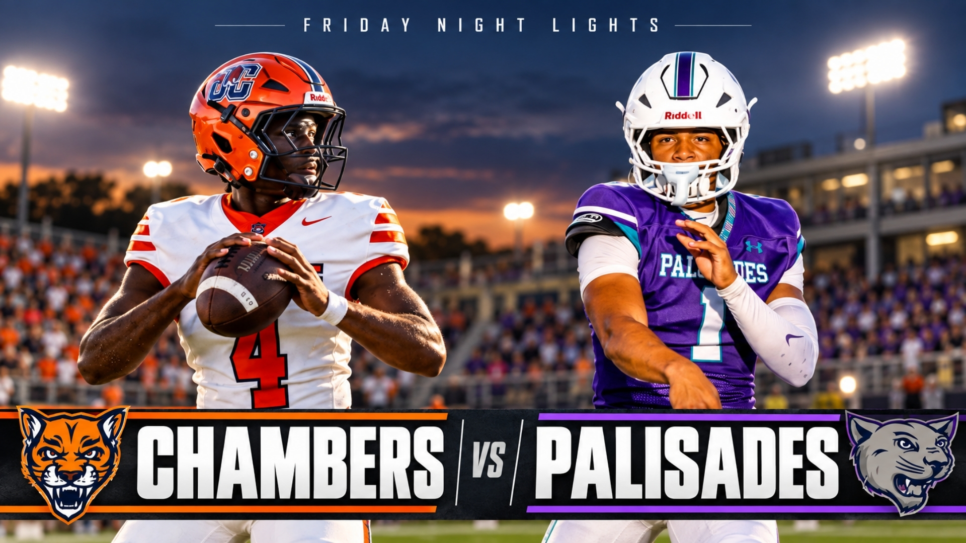 Things Got HEATED! 😳 Chambers vs. Palisades | Undefeated Teams Collide on Football Friday Night