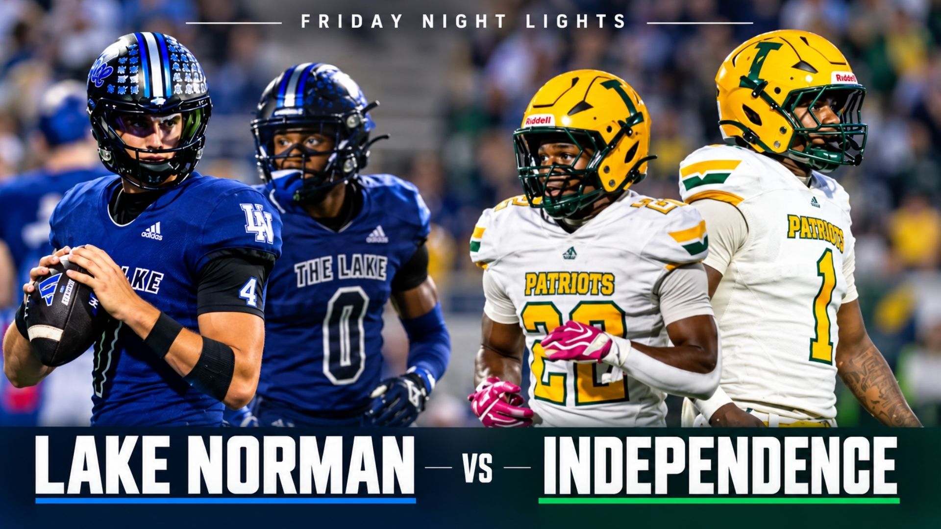 Lake Norman vs. Independence | Friday Night Lights | 4-Star Tennessee Commit Kaden Craft PUT ON A SHOW!
