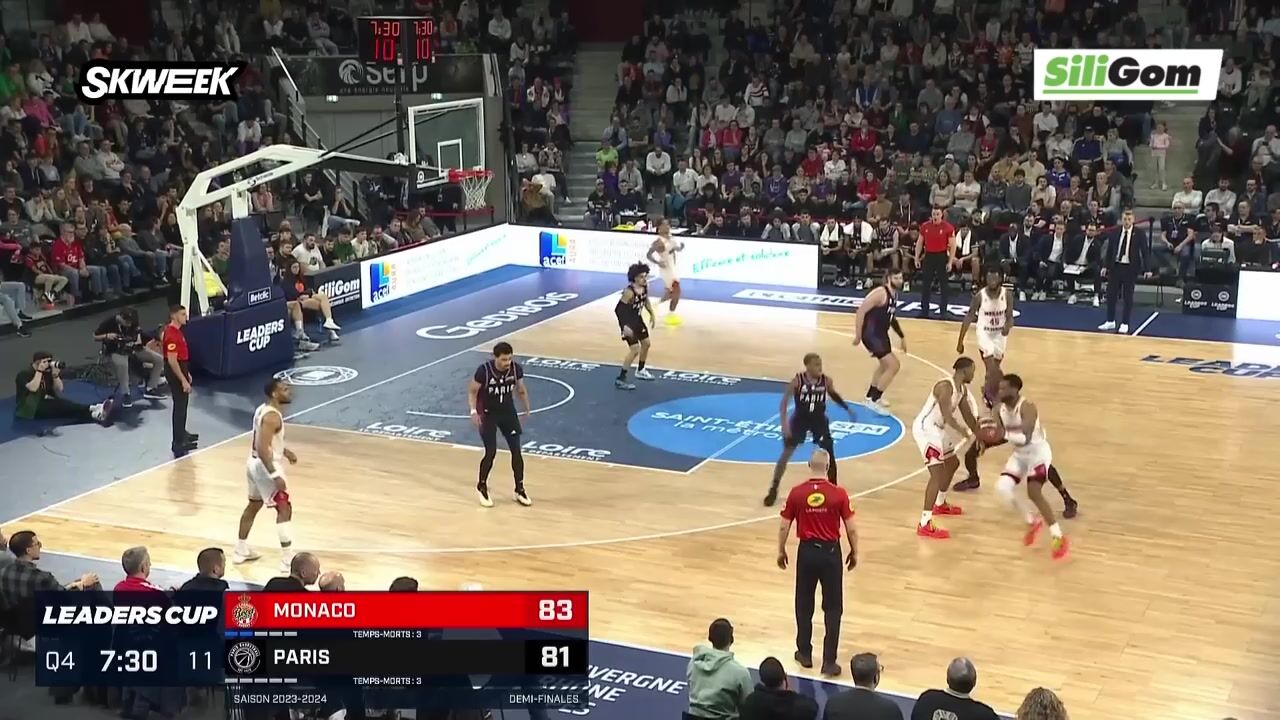 Monaco vs. Paris | Leaders Cup 2024 | LNB Officiel