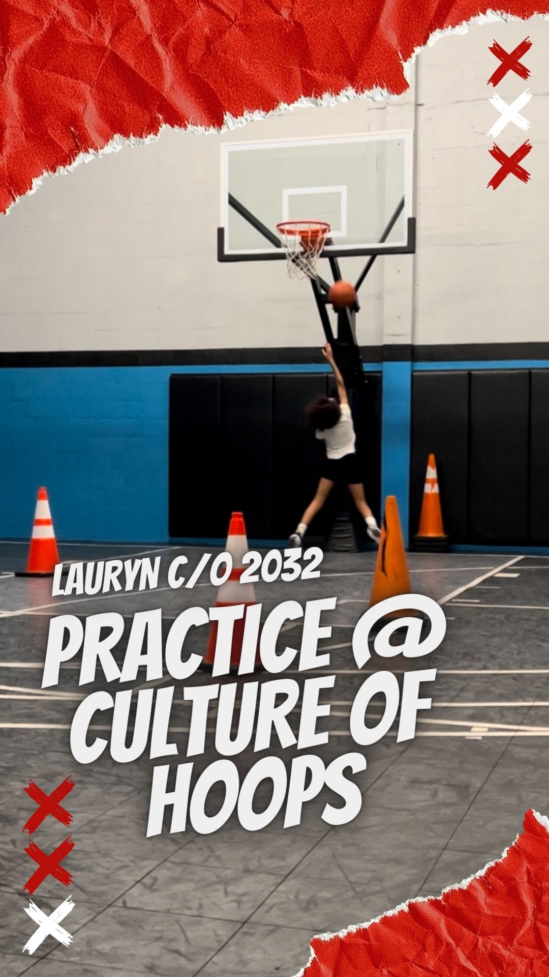 Lauryn Practice at Culture of Hoops
