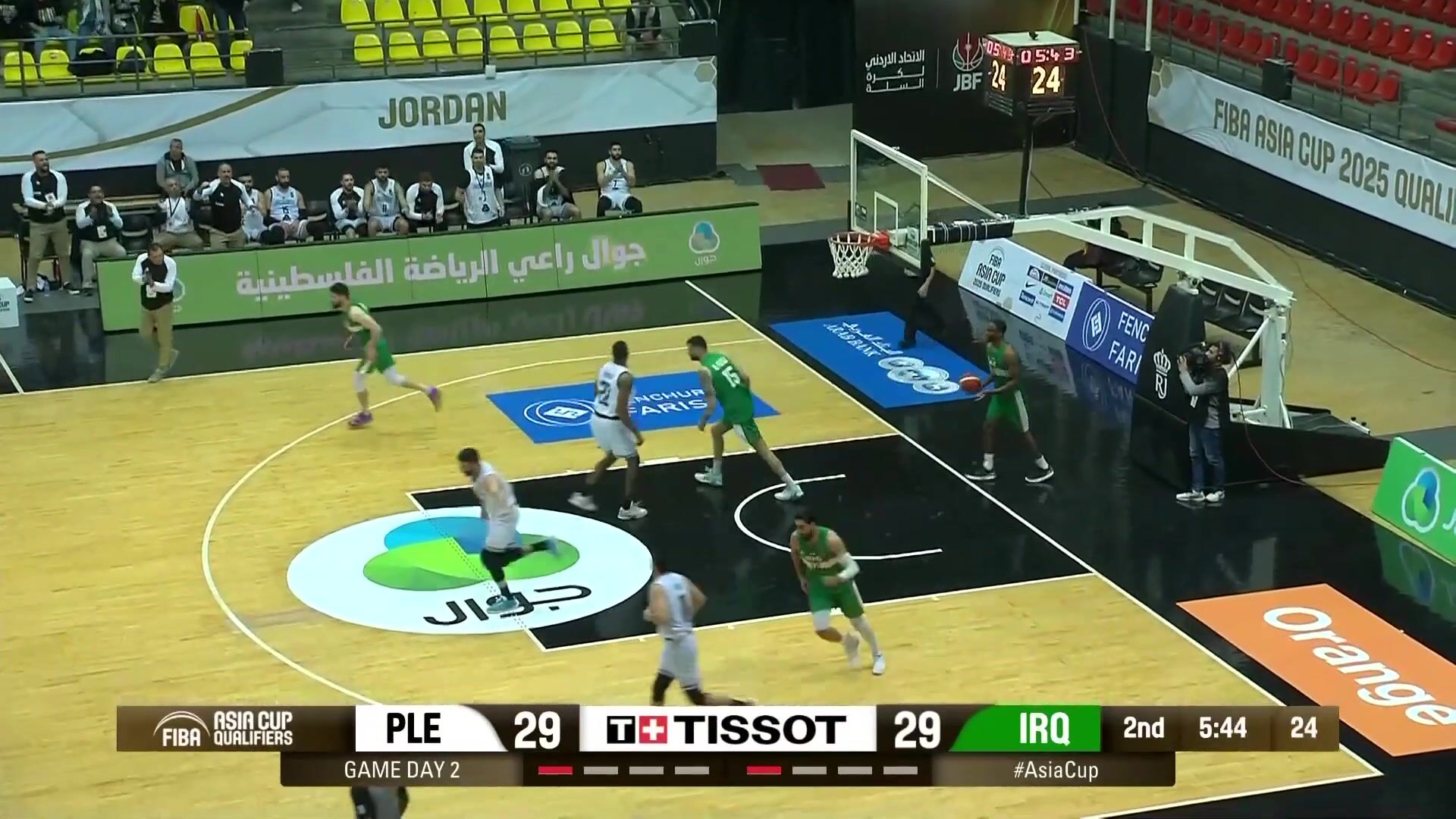 Palestine v Iraq Extended Highlights FIBA Asia Cup 2025 Qualifiers