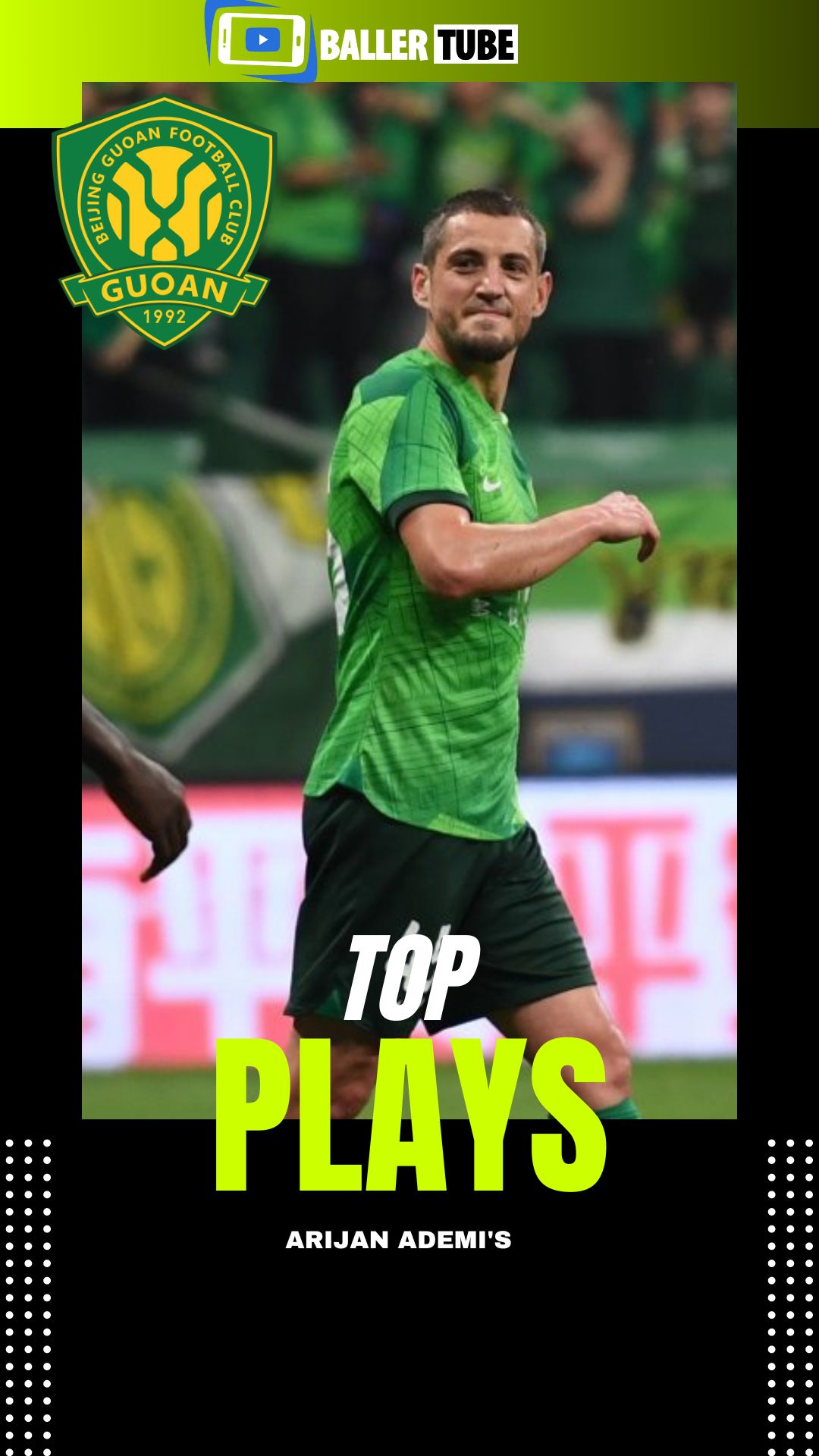Beijing Guoan Arijan Ademi Highlights in the first two rounds of the Chinese Super League