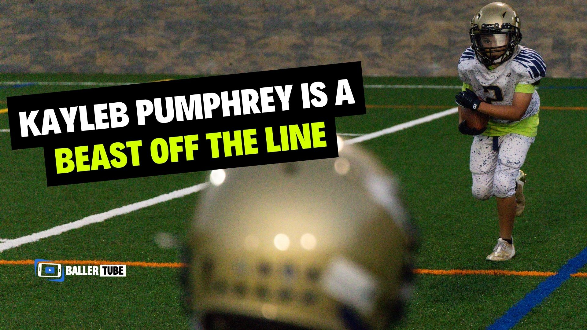 Kayleb Pumphrey is a BEAST off the line!