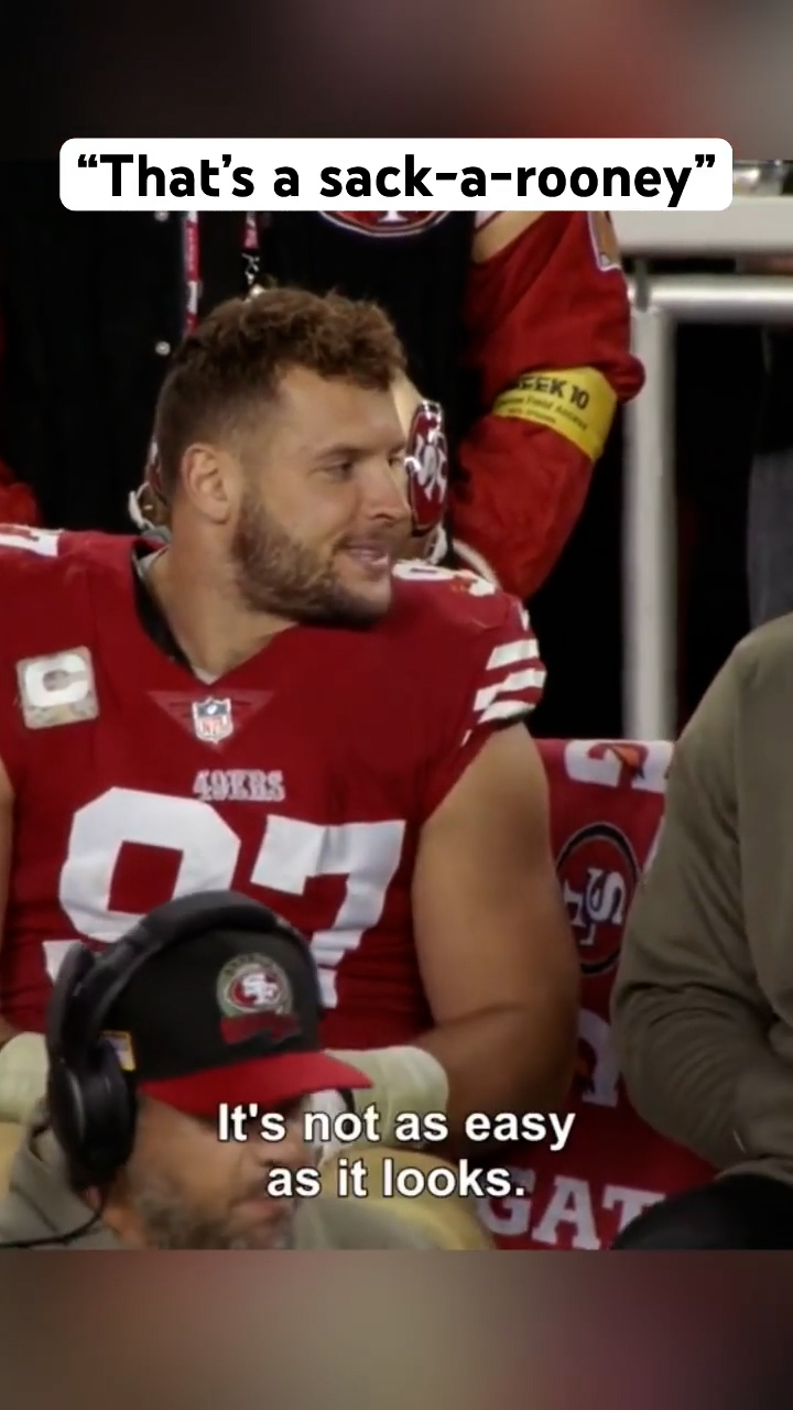 Nick Bosa mic’d up NFL