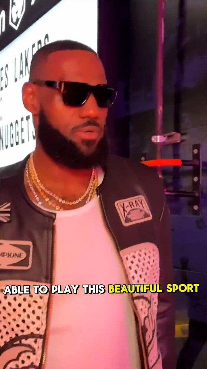 LeBron James mic’d up as he reaches 40k points!