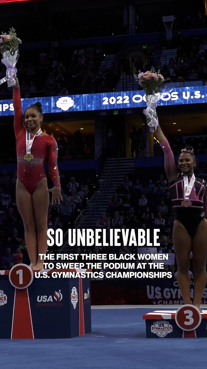 The First Three Black Women to Sweep the Podium