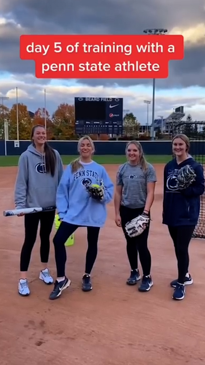 Training with Penn State Softball Team