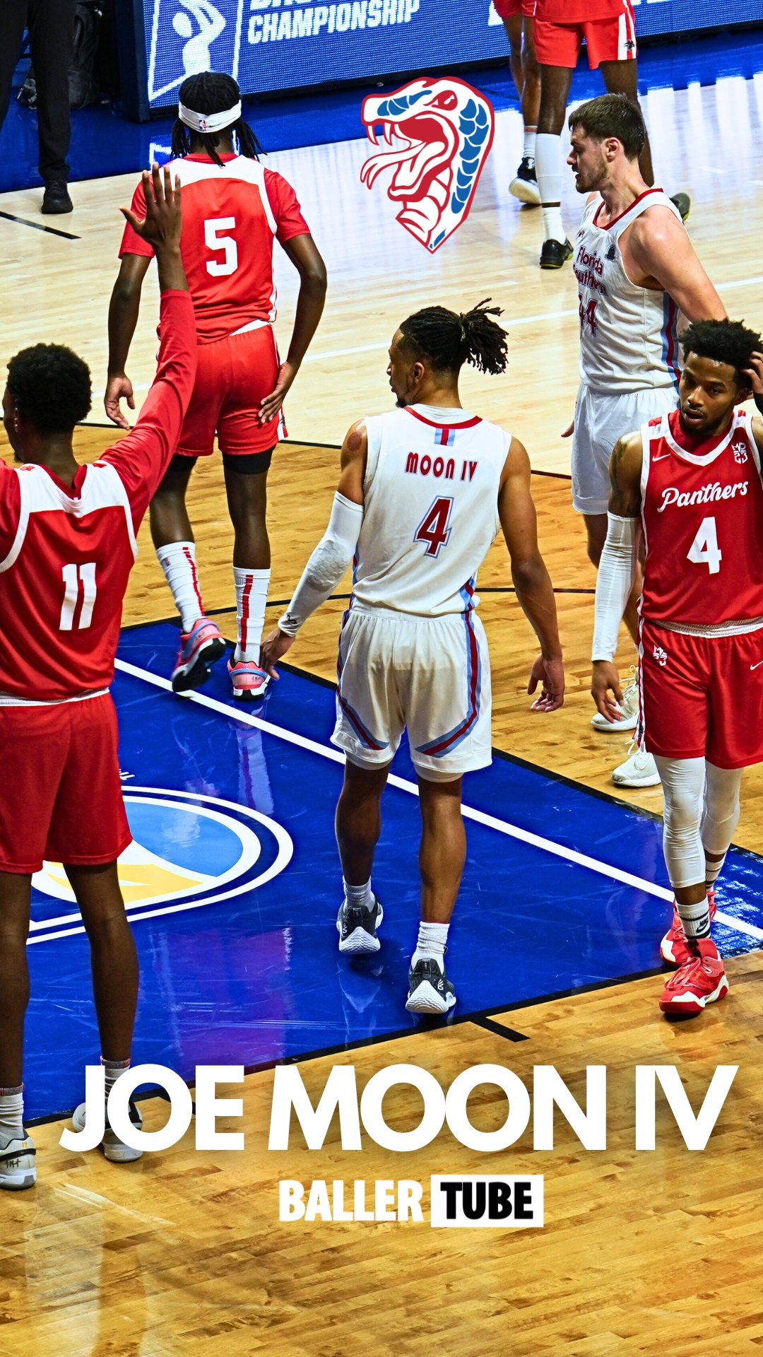 Fluid Ball Movement: Joe Moon IV's Smooth Three-pointer Assisted by Dominick Denny