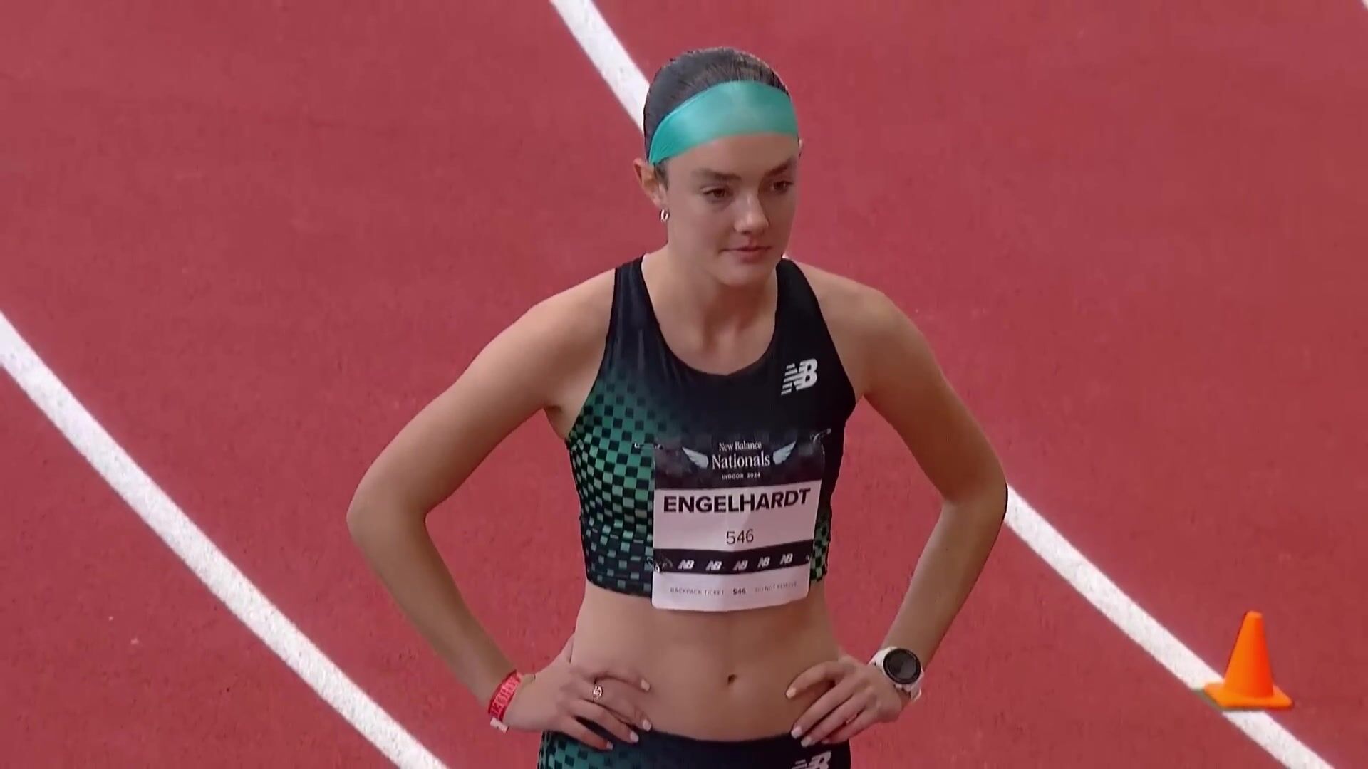 Girls Mile New Balance Nationals Indoor 2024