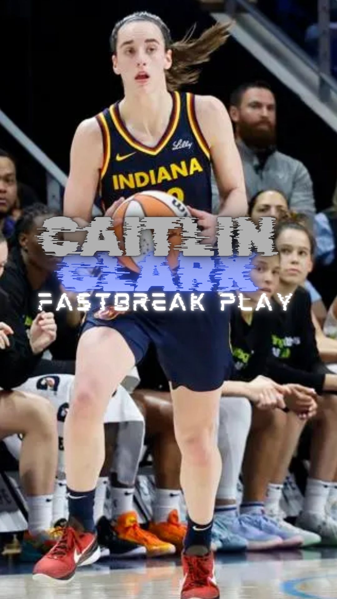 What a Pass by Indiana Fever's Caitlin Clark to Kelsey Mitchell for the Fastbreak Layup vs Seattle