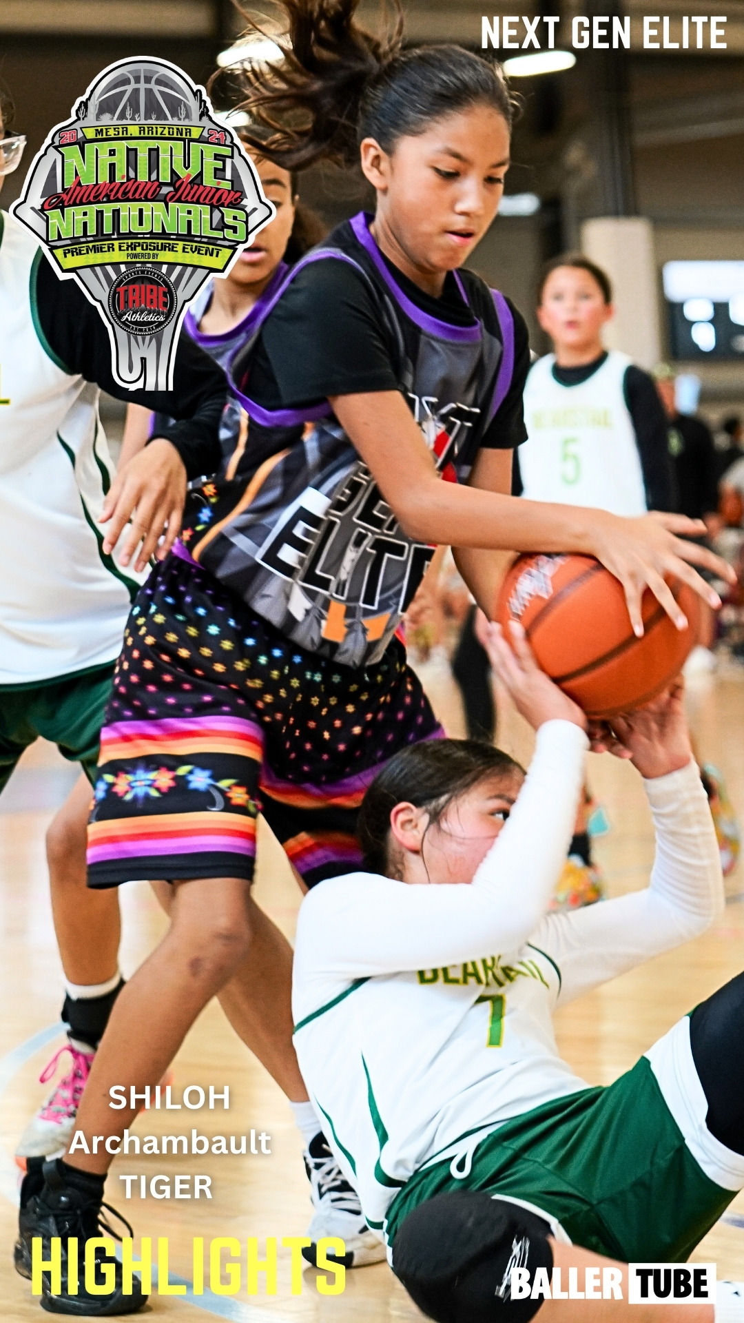 Shiloh Archambault Tiger's Highlight Reel - Native Nationals 6th Grade Standout