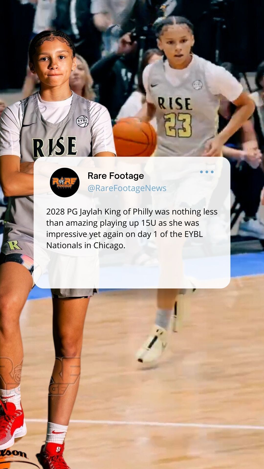 Jaylah King Dominates EYBL Chicago day 1