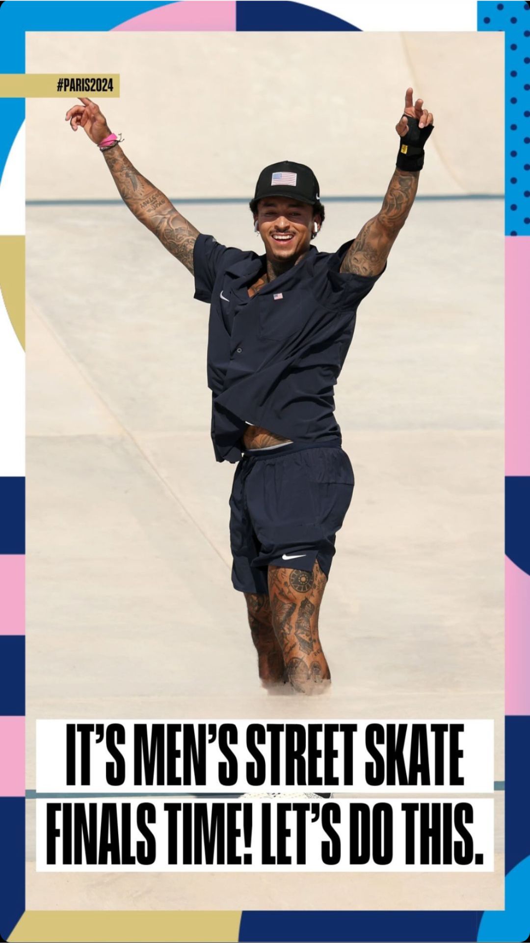 Nyjah Huston Delivers in Olympic Skateboarding Final