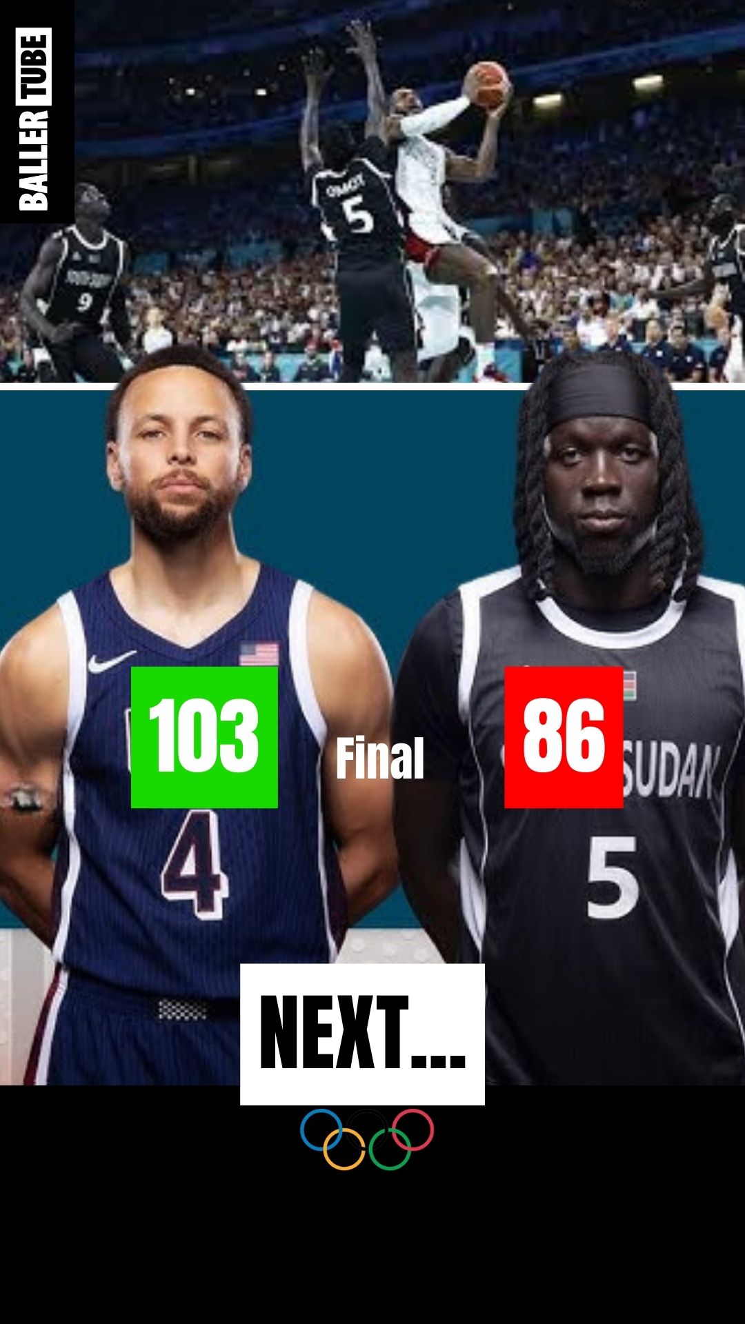 Team USA Edges Out South Sudan in Thrilling Olympic Showdown