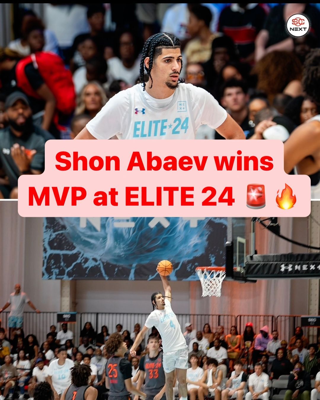 Shon Abaev wins MVP at Elite 24