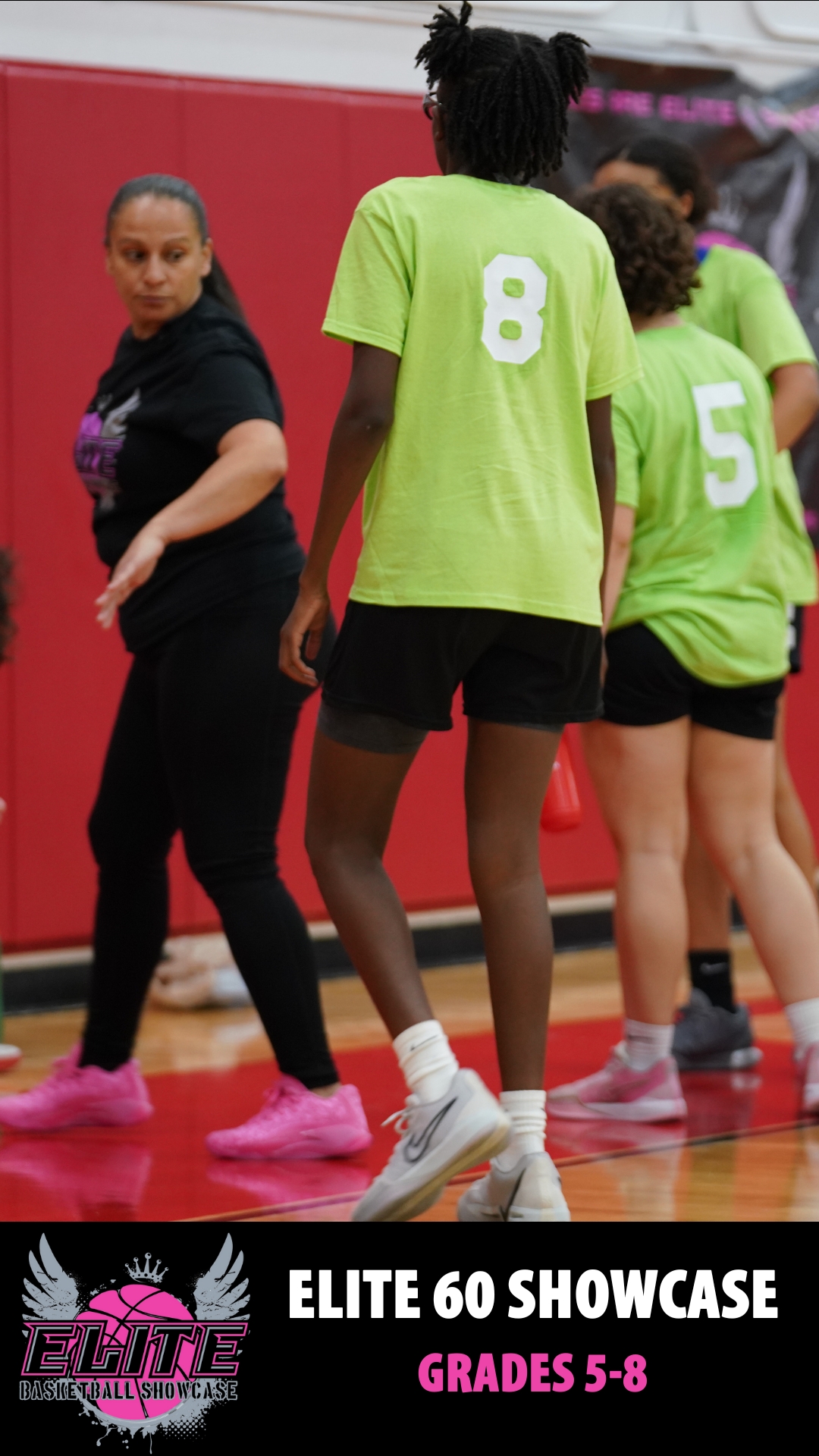 Elite 60 showcase | Tough  offensive rebound & put back layup