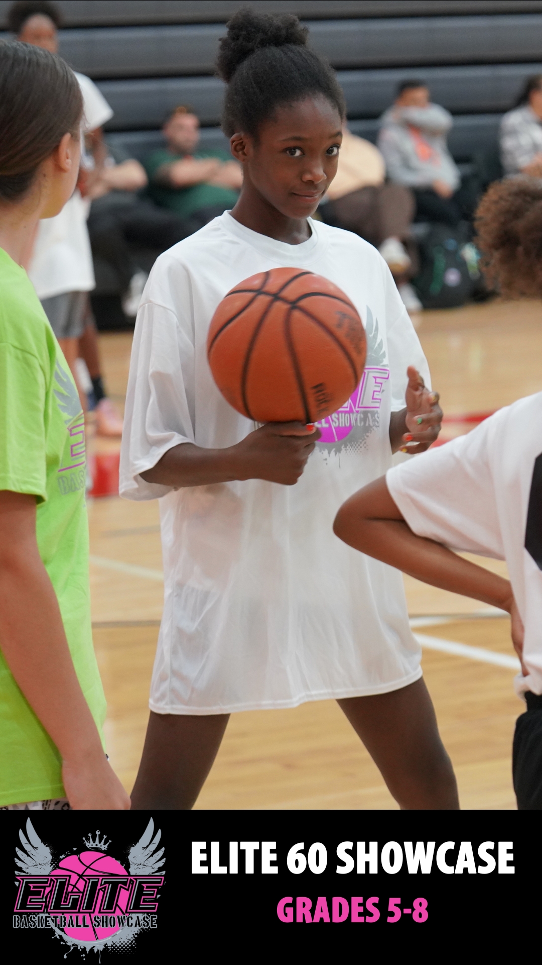 Carly Lewis Drains Deep Three at the Elite 60 Showcase
