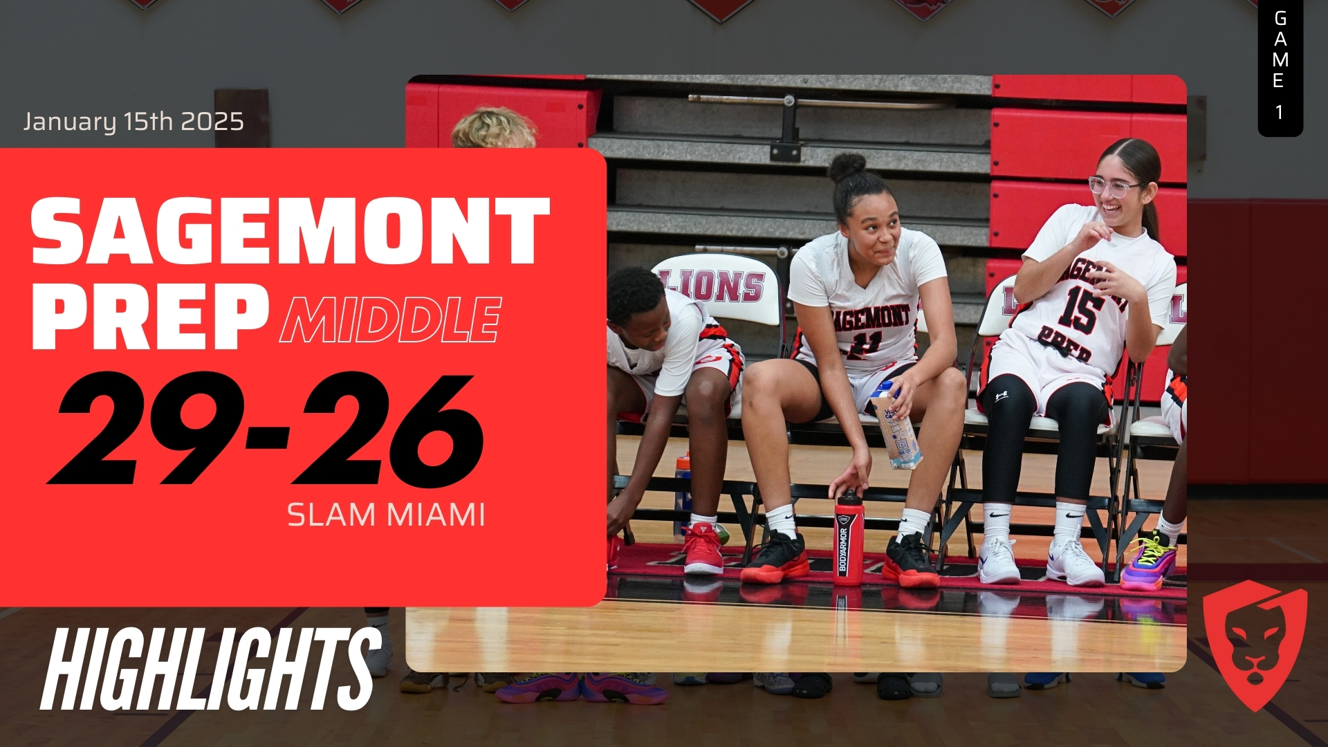 Sagemont Prep Lions Edge Out Slam Miami in Season Opener Thriller, 29-26