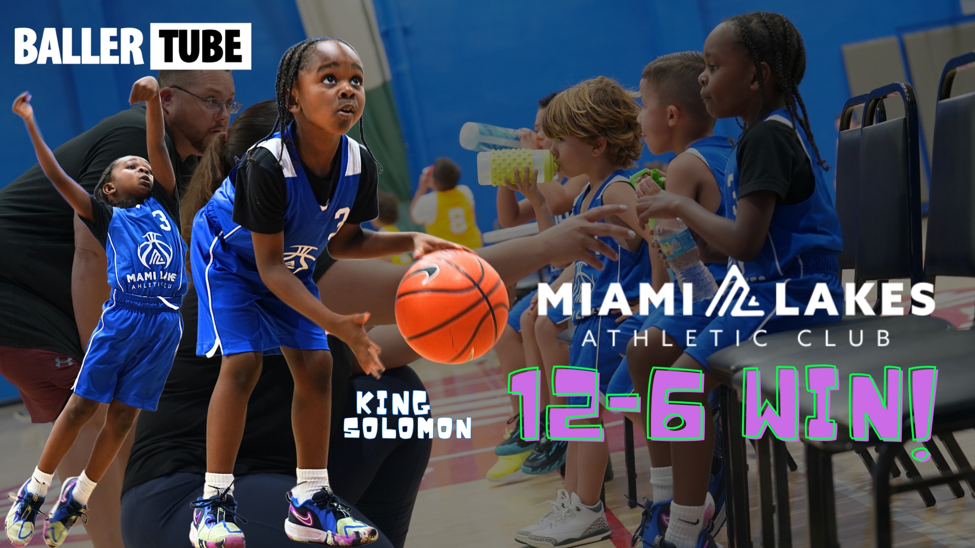 King Solomon Leads Miami Lakes Athletic Club to Victory in Youth Basketball Thriller  Tags: