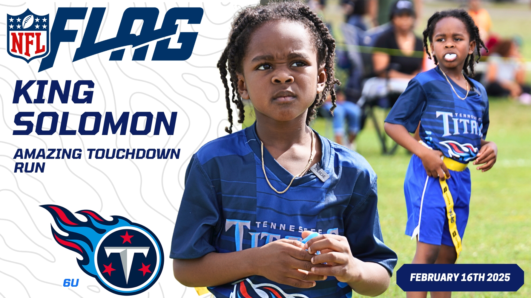 King Solomon 5-Year-Old Phenom Strikes Again with Impressive TD Run!