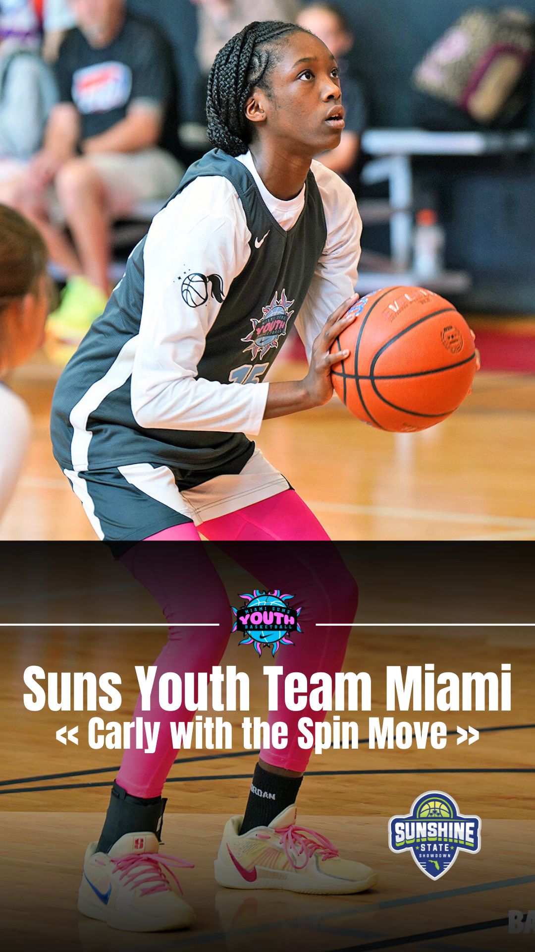 Carly w/ the Spin Move