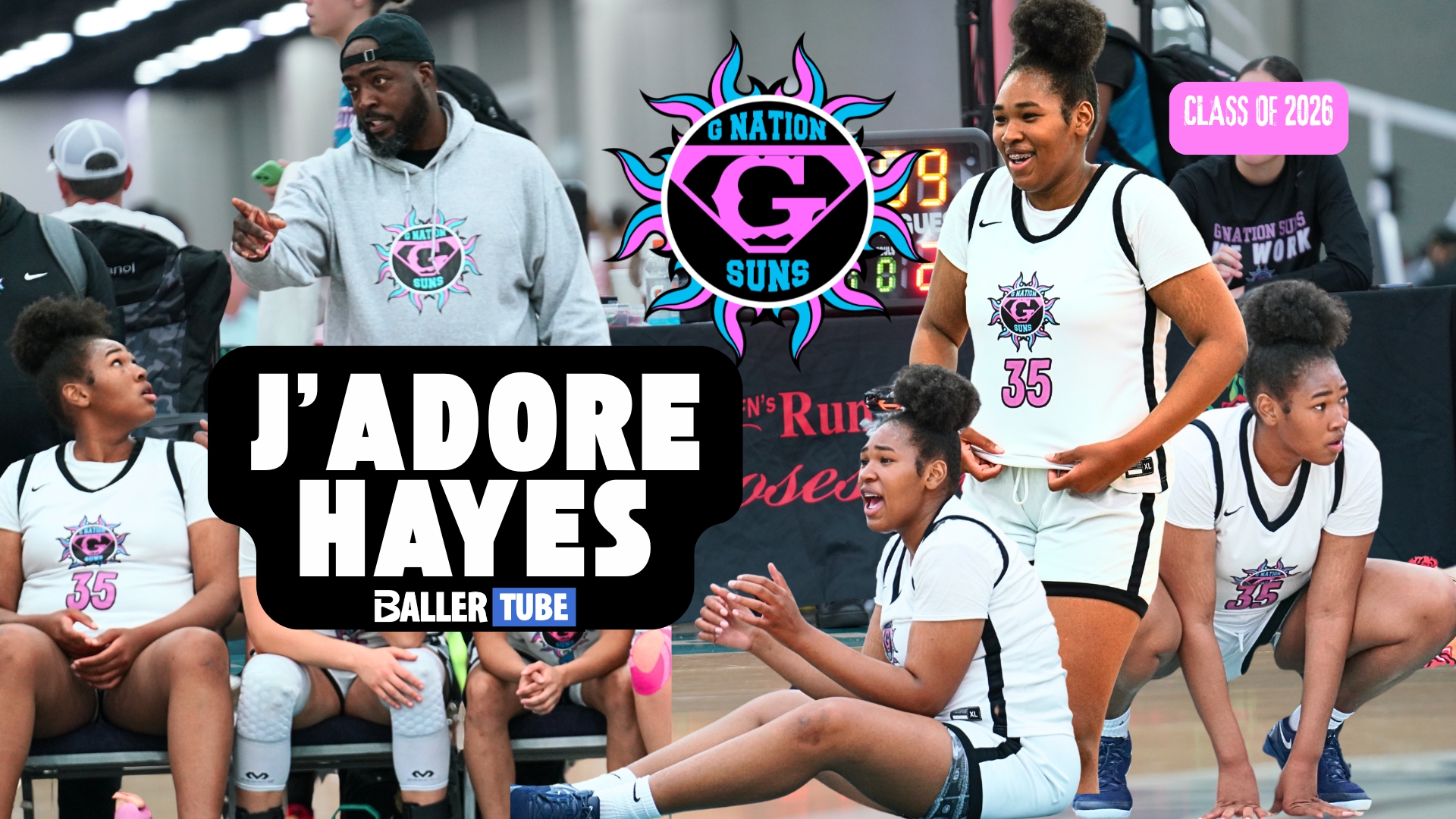 J’adore Hayes | 6’3 Class of 2026 Big Dominating Florida Hoops Scene - Run 4 Roses