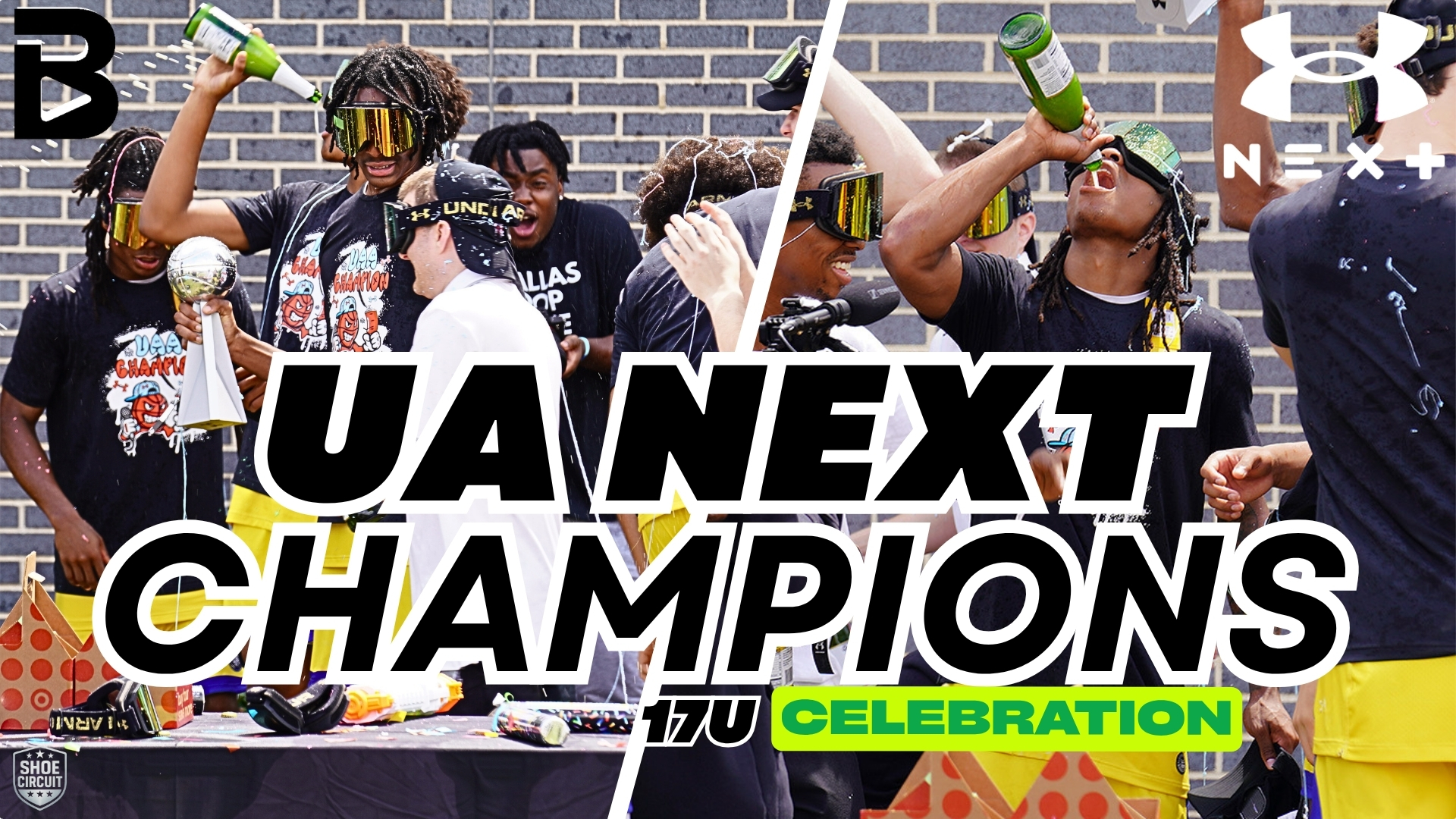 Texas Impact 17U Celebrate UAA Championship Win in Style